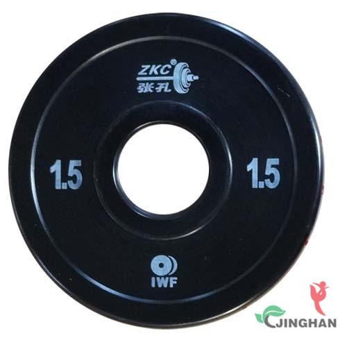 JHXLGLP-1.5 訓(xùn)練杠鈴片1.5kg 